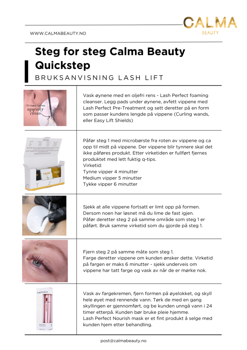 PAKKETILBUD BROW STAIN & QUICKSTEP LAMINATION/LASHLIFT - Bilde 3