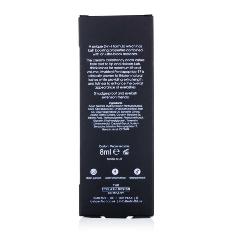 Lash Perfect Black Mascara MED SERUM - Bilde 3