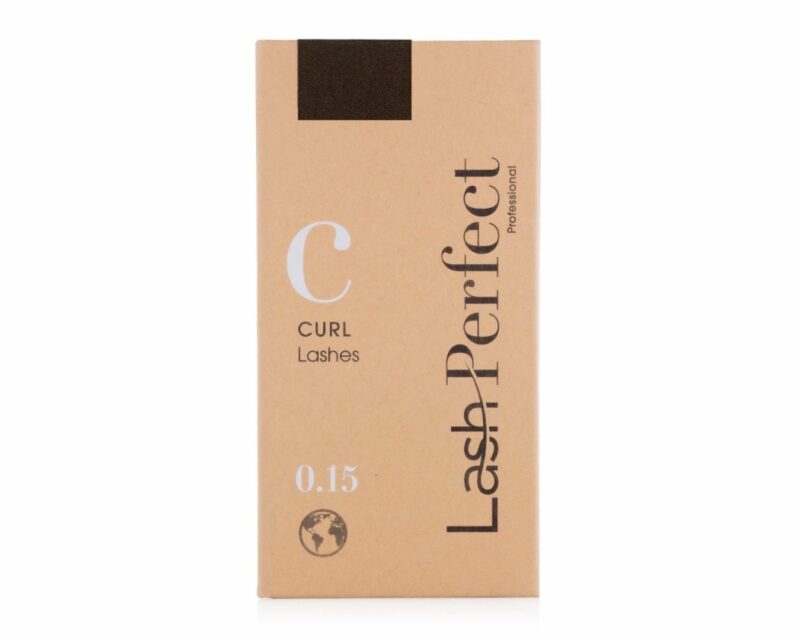 LP Brown Lashes Mink C Curl 0,15 7-12 mix tray - Bilde 2