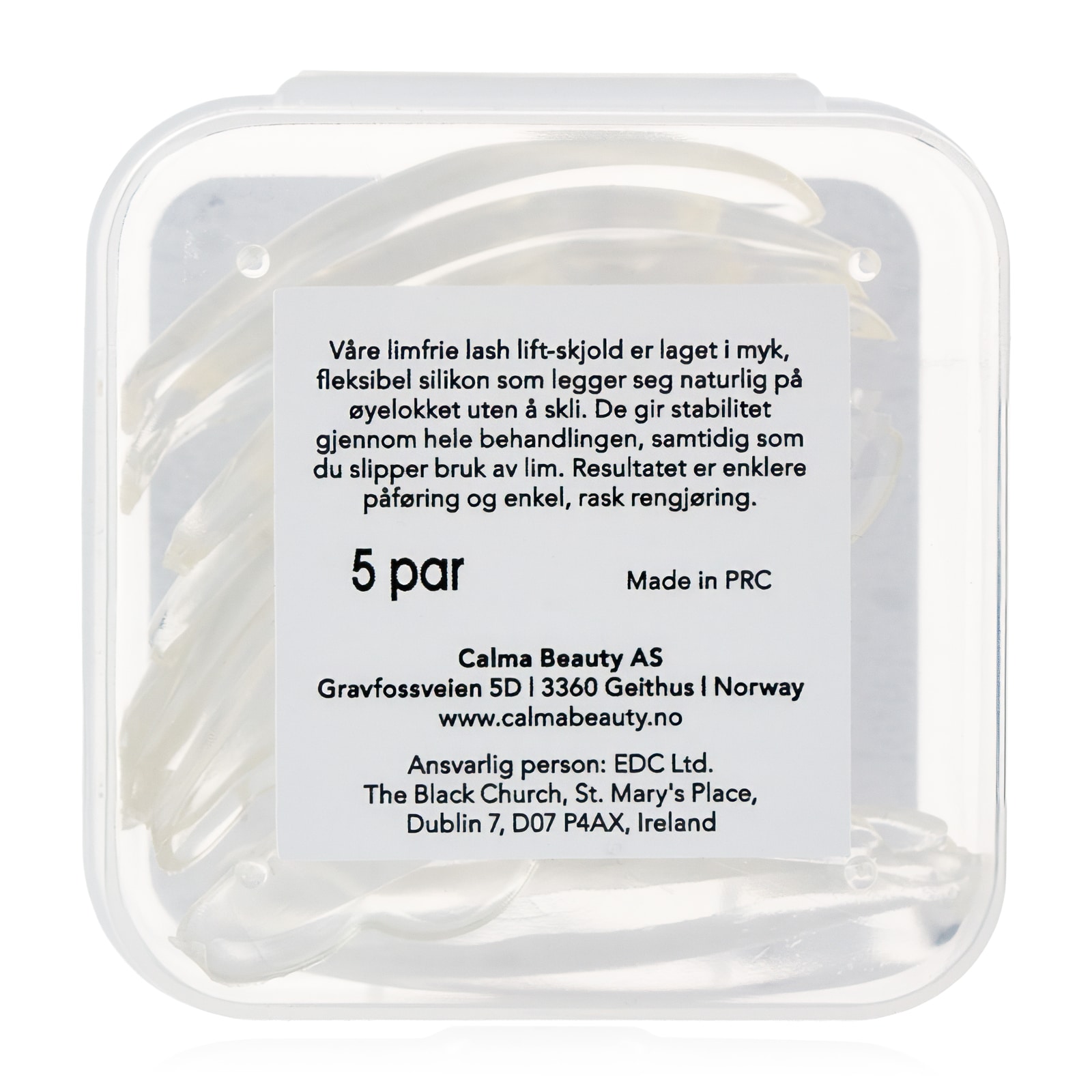 Calma Beauty Korean Glueless Lifting Shields - Bilde 2